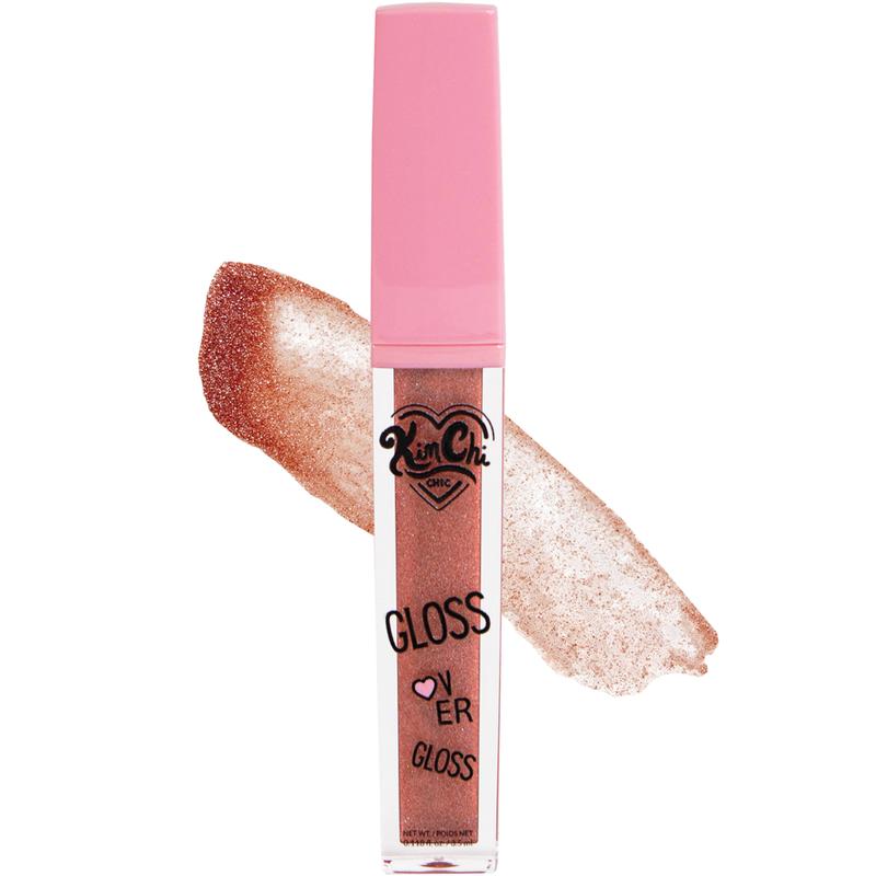 KimChi Chic Gloss Over Gloss Lip Topper with Vitamin E, Lip Gloss (0.118 fl oz)