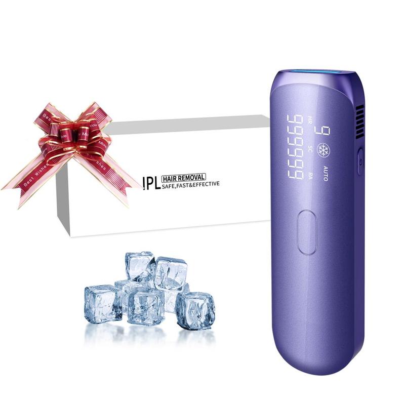 Portable IPL Hair Removal Machine, 1 Box Ice Colding Painless Mini Epilator, Laser Hair Removal, Hair Remover Machine for Women Men for Bikini, Legs, Underarm, Arm, Body, Christmas, Fall, Birthday Gift, Ideal Winter Gift, Christmas Gift