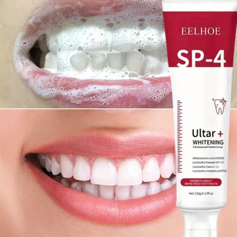 5pcs Super Sp4 Probiotic Toothpaste,120g-Deep Clean & Fresh Breath, Stain RemovalldealFor Men & Women, Christmas Present