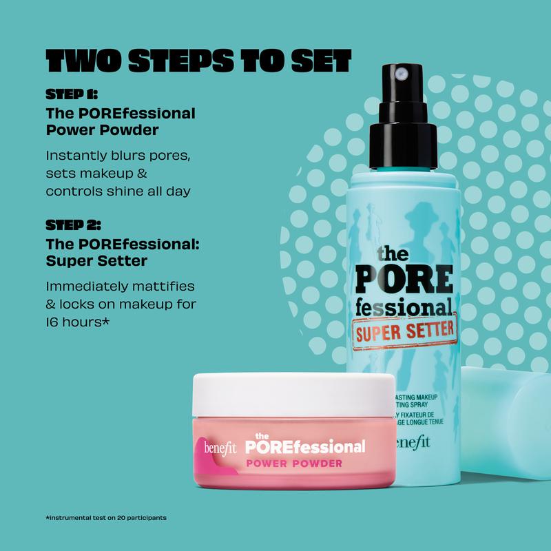 Benefit Cosmetics The POREfessional Super Setter Pore-Minimizing Setting Spray