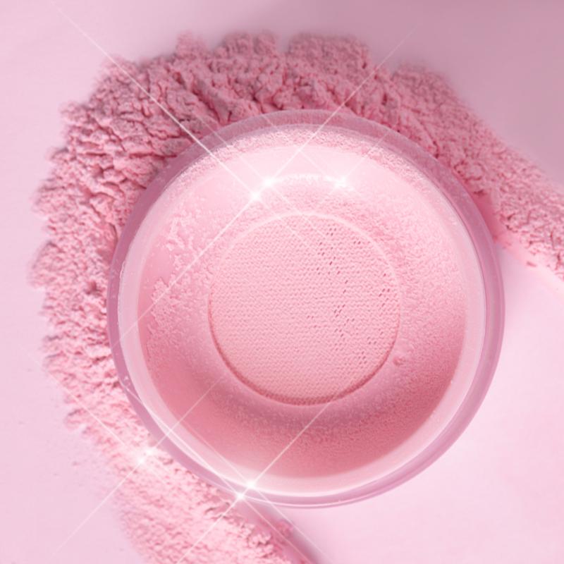 Pink Power Brightening Treatment Powder Makeup Silky Hyaluronic Hyaluronic Acid