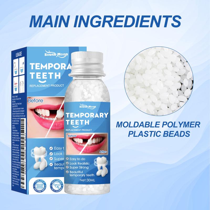 Solid Gental Adhesive - Temporary Filling of Gaps Between Teeth Filling Adhesive