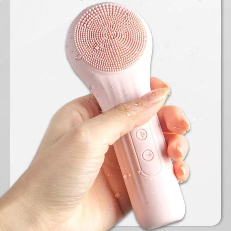 Electric Facial Cleansing Brush, Silicone Face Scrubber, Face Cleaning Brush, Deep Cleansing Face Scrubber, Professional Skincare Products, Face Vibrate Scrub