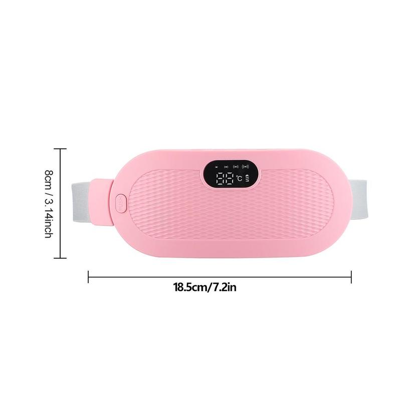 Multi-purpose Electric Belly Warming Belt, Cordless Massage Belly Belt, Portable Hot Compress Massage Abdomen Waist Belt for Women, Summer Gift, Christmas Gift