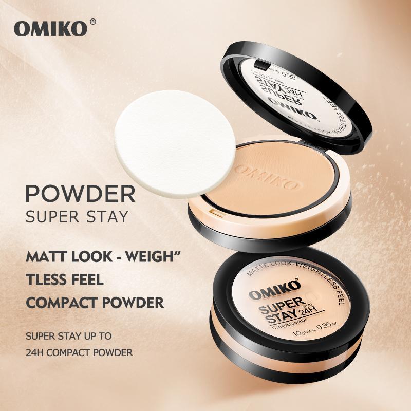 Long Lasting Oil Control Pressed Powder, 1 Count Matte Finish Makeup Setting Powder, Face Makeup Accessories for Women & Girls