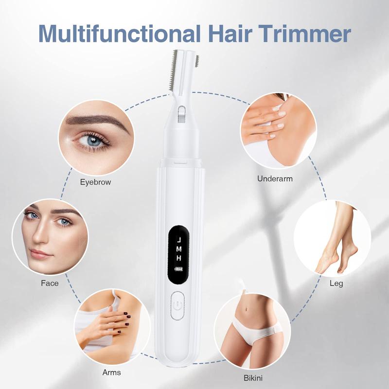 Eyebrow Trimmer, Electric Eyebrow Razor for Women Men, Rechargeable Electric Razor for Facial Hair Removal eyebrow trimmer portable electric electric eyebrow