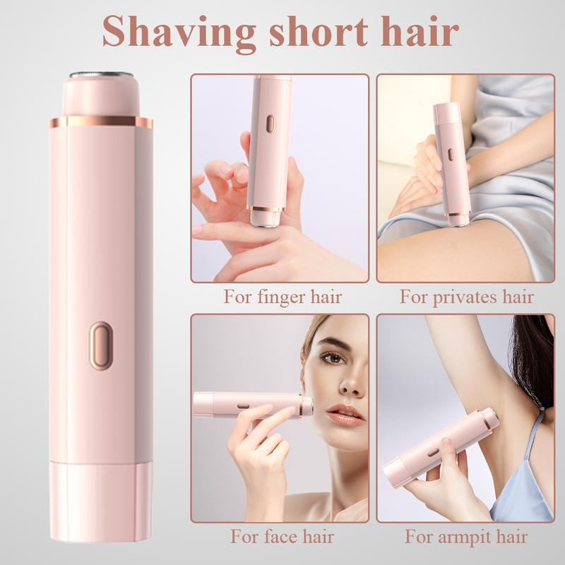 Electric Bikini Trimmer for Women,Halloween Gifts Christmas Gifts, Body & Facial Hair Removal,Portable Waterproof USB Rechargeable Electric Shaver