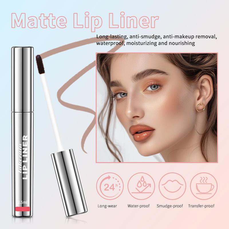 Christmas Peel Off Lip Liner Tattoo, 1 Count Long Lasting Waterproof Peel Off Lip Stain, Tattoo Liptint, Semi-permanent Matte Lip Stick, Girls and Women Makeup Accessories, Cosmetic Products, Lip Care Products, Fall Gift