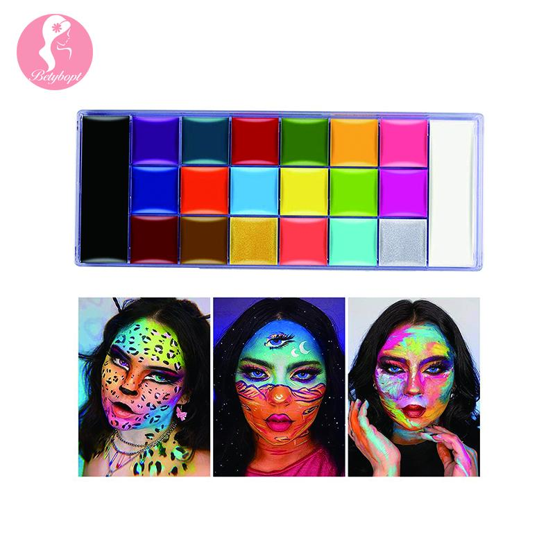 Face Body Painting Set, 20 Colours, Face Paint, Body Painting Oil, Safe Body Paint Set, Make-Up Colours,Carnival Make-Up, Theatre Make-Up, Halloween