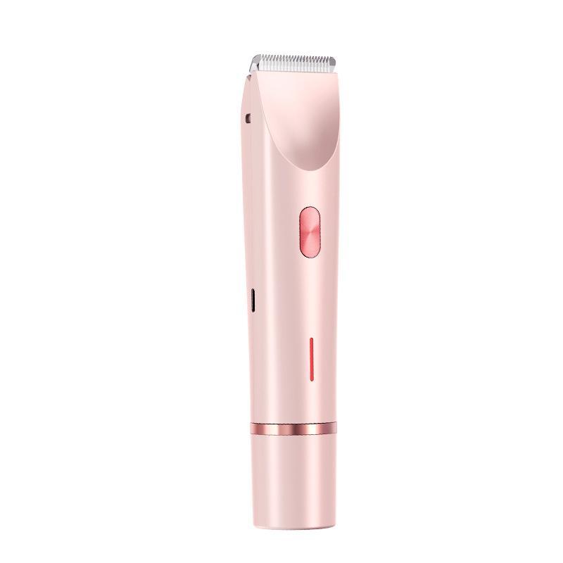 Electric Hair Trimmer, 1 Box Rechargeable Waterproof Hair Removal Tool for Women, Wet and Dry Use Hair Trimmer for Body & Face, Christmas Gift