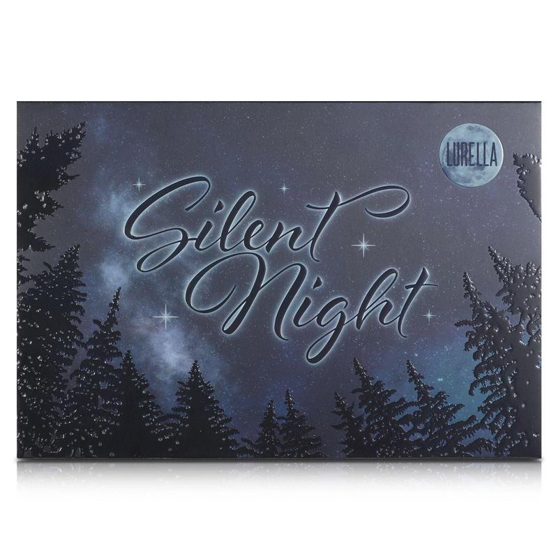 Lurella Cosmetics Silent Night Eyeshadow Palette - Deep Blues, Browns, and Purples - Makeup