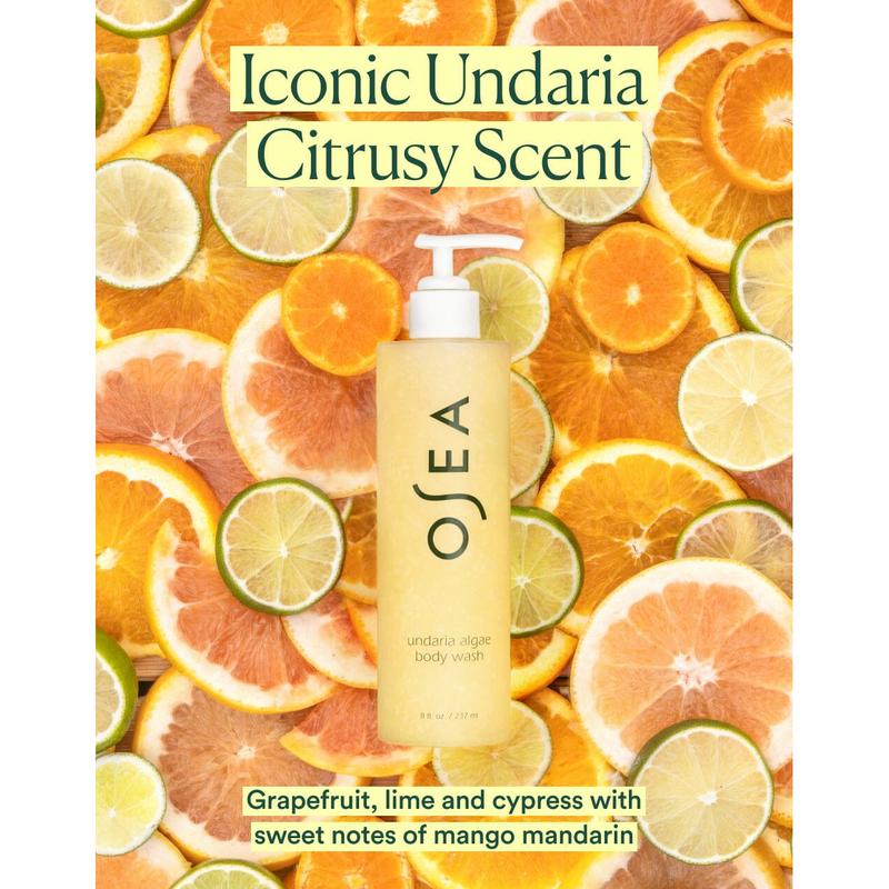 OSEA Undaria Algae Body Wash - Hydrating and Moisturizing Cleanser for Smooth Skin Body Care Moisture Body Care Moisture