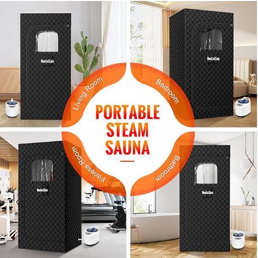 Portable Steam Sauna, Home Spa, Personal Steam Sauna, Portable Sauna for Home, Remote Control,Foldable Steam Sauna, Sauna Tent Sauna Box,Folding Chair Portable Foldable Portable Personal XL Portable home spa