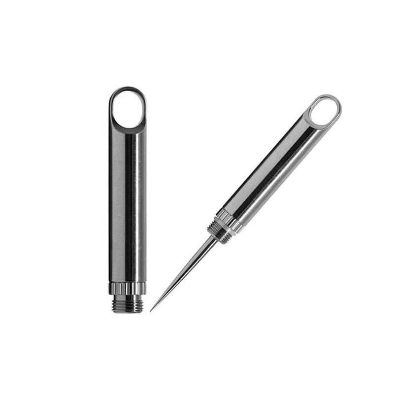 Reusable EDC Mini Toothpicks with Titanium Alloy Keychain, Durable and Washable Toothpicks, Portable Mini Toothpicks for Daily Use