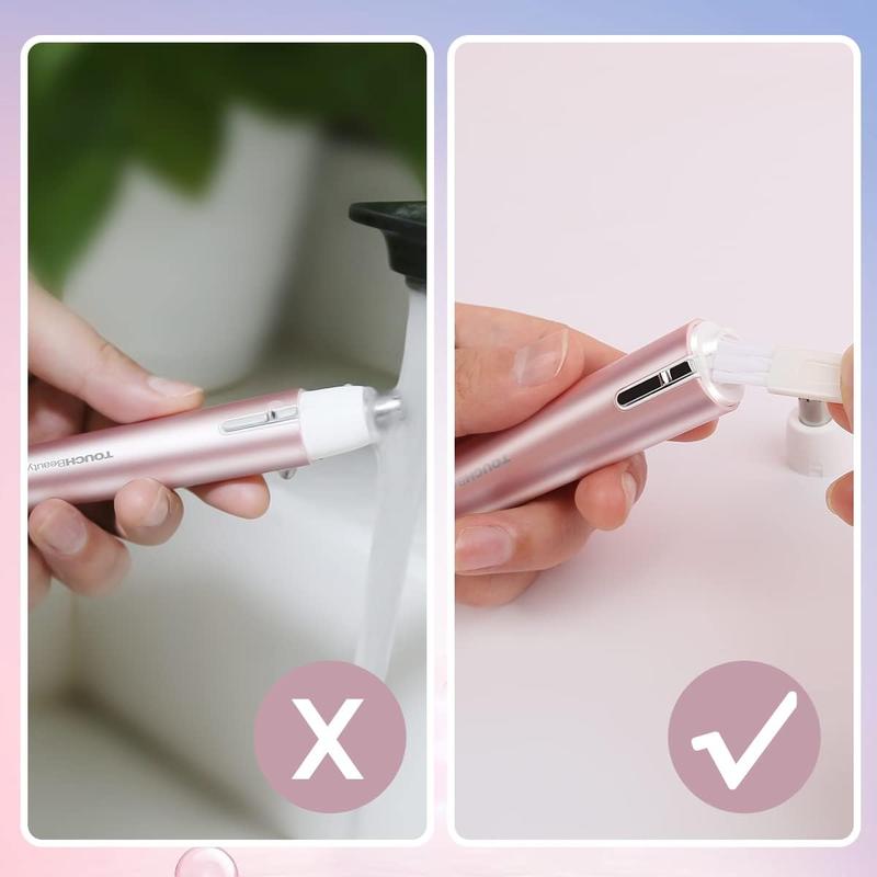 Portable Ear Nose Hair Trimmer for Women 14500RPM Faster Motor Painless Safe Trimming System Mini Sized Battery Powered 2051