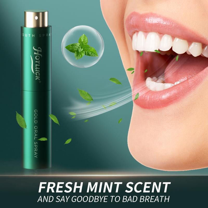 Hotluck GOLD ORAL SPRAY-Natural Extracts, Herbal Essence, Keep Your Breath Fresh Anytime, Anywhere