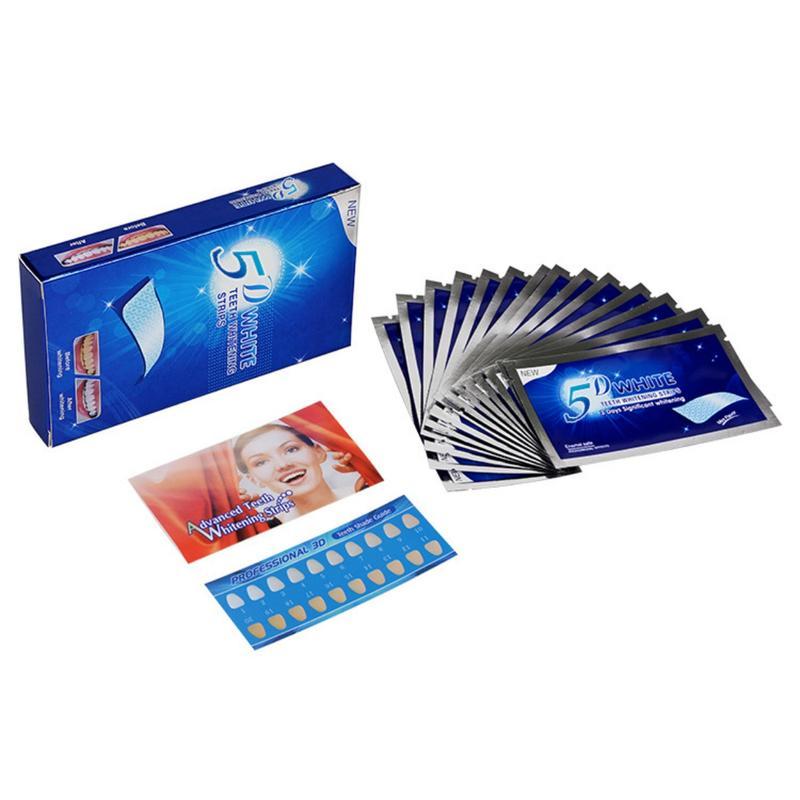 Whitening Strips - 16 Treatments with - Professional & Express Enamel-Safe Strips for vie beaut  wh