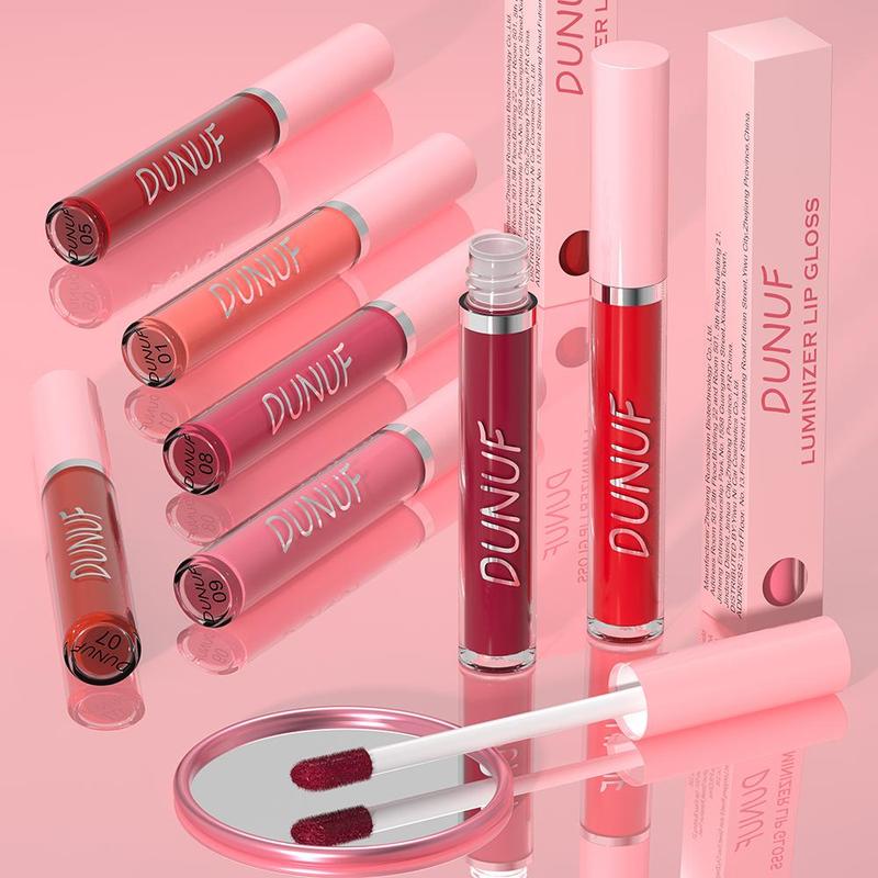 Long-lasting Lip Gloss, 1 Count Moisturizing Non-stick Cup Waterproof Lip Glaze, Suitable for Various Occasions, Parties, Everyday Makeup