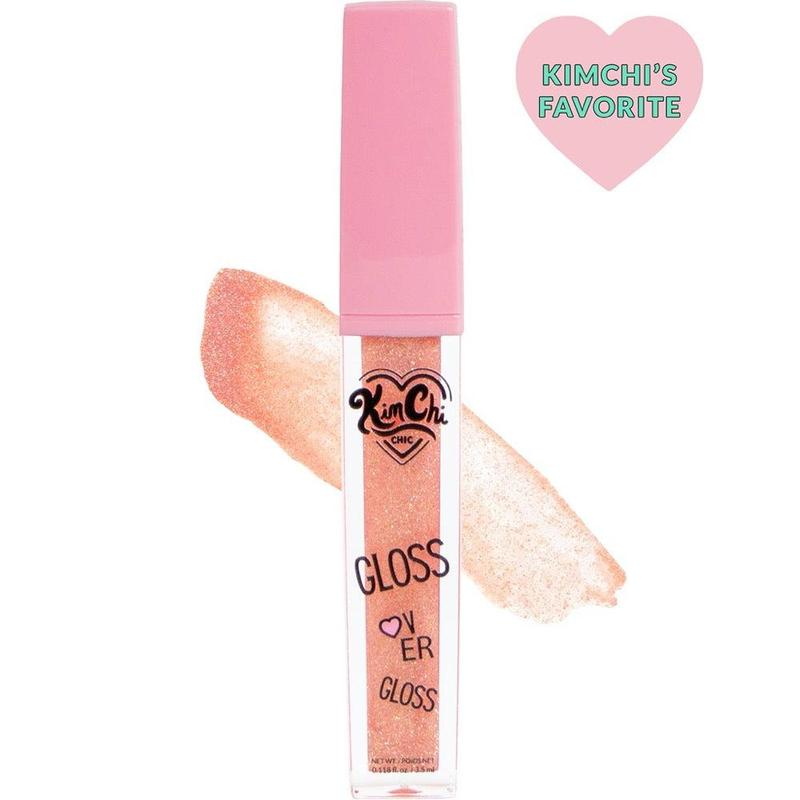 KimChi Chic Gloss Over Gloss Lip Topper with Vitamin E, Lip Gloss (0.118 fl oz)