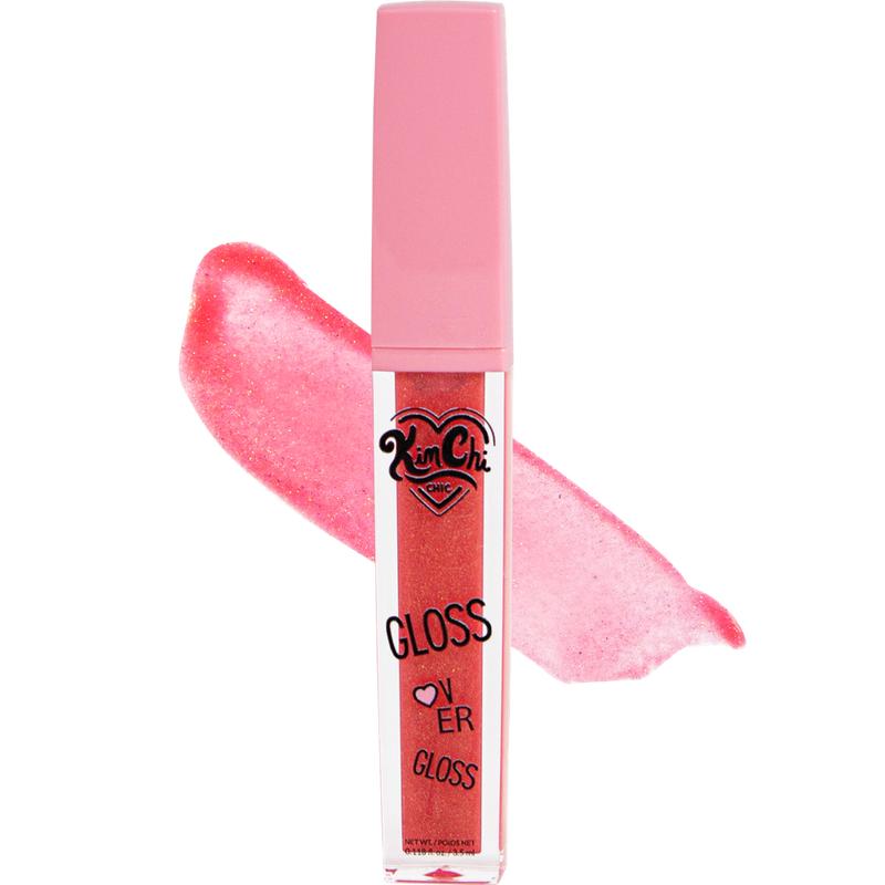 KimChi Chic Gloss Over Gloss Lip Topper with Vitamin E, Lip Gloss (0.118 fl oz)