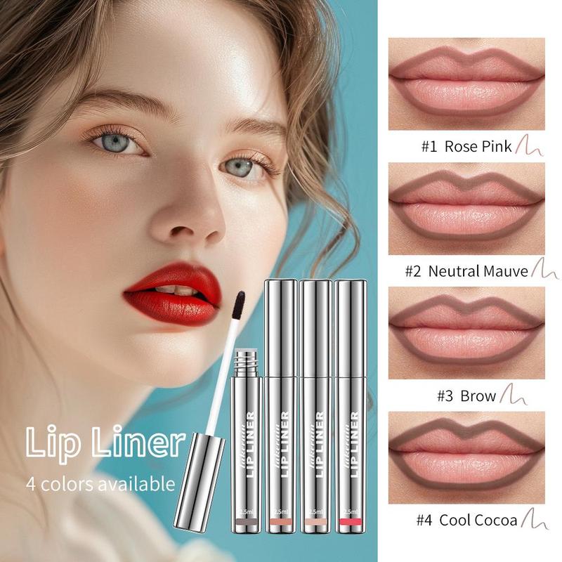 Christmas Peel Off Lip Liner Tattoo, 1 Count Long Lasting Waterproof Peel Off Lip Stain, Tattoo Liptint, Semi-permanent Matte Lip Stick, Girls and Women Makeup Accessories, Cosmetic Products, Lip Care Products, Fall Gift