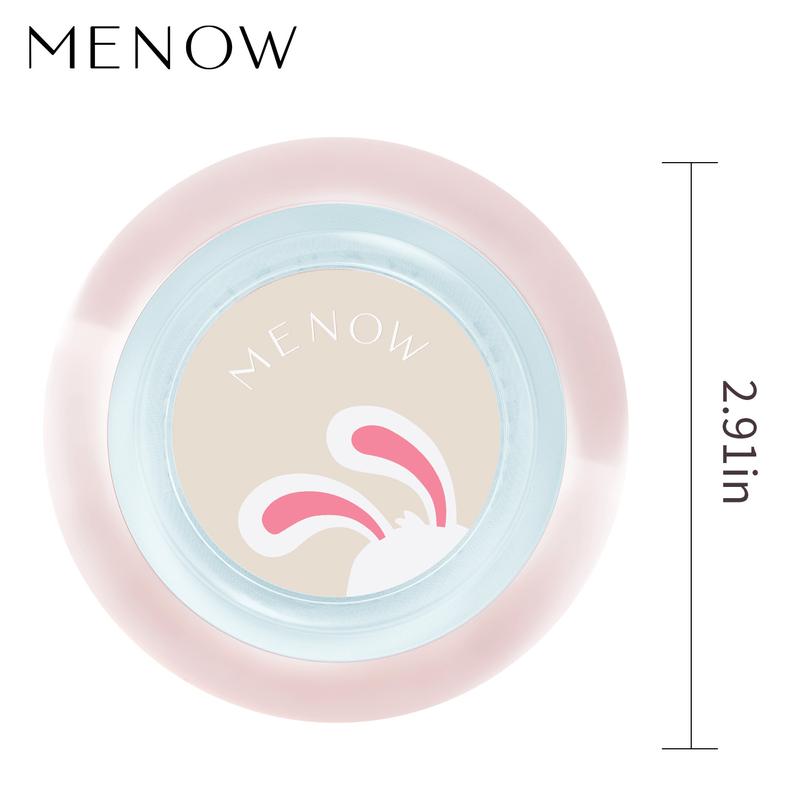 MENOW Cute Bunny Powder, Soft Focus Oil Control Makeup Holding Powder, Invisible Pores, Lightweight Waterproof and Sweatproof Makeup Holding Up to 12 Hours, Multi Skin Nourishing Ingredients