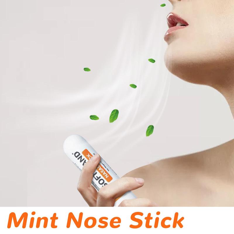 Portable Nasal Stick, Natural Aromatherapy Nasal Inhaler Stick, Nasal Congestion Relief Stick, Nasal Care Product for Travel, Daily Use