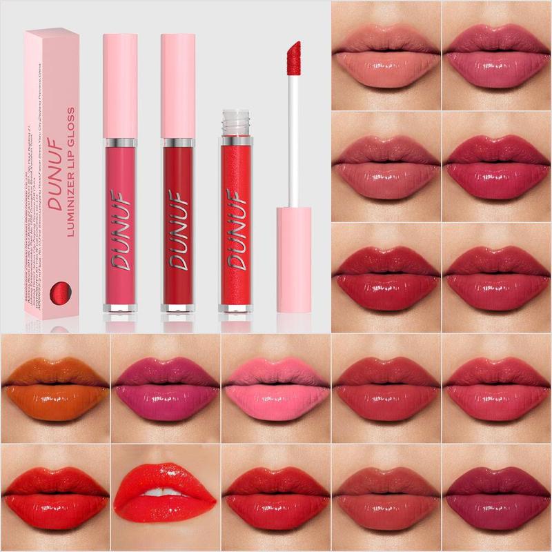 Long-lasting Lip Gloss, 1 Count Moisturizing Non-stick Cup Waterproof Lip Glaze, Suitable for Various Occasions, Parties, Everyday Makeup