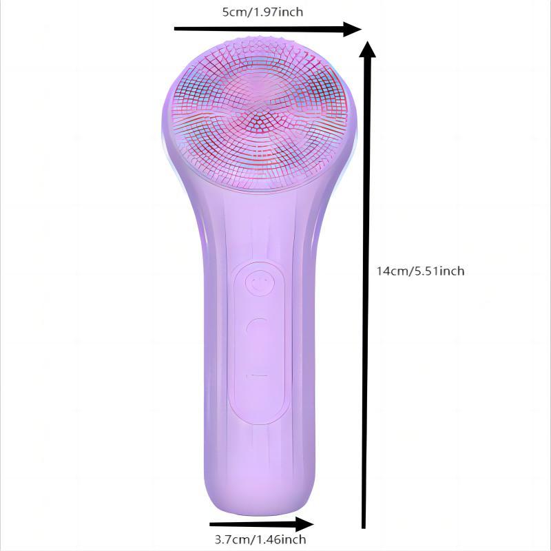 Electric Facial Cleansing Brush, Silicone Face Scrubber, Face Cleaning Brush, Deep Cleansing Face Scrubber, Professional Skincare Products, Face Vibrate Scrub