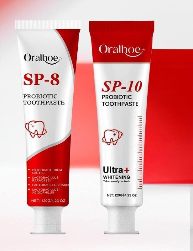 SP-10 8 6 4 Probiotic Whitening Toothpaste for Oral Health