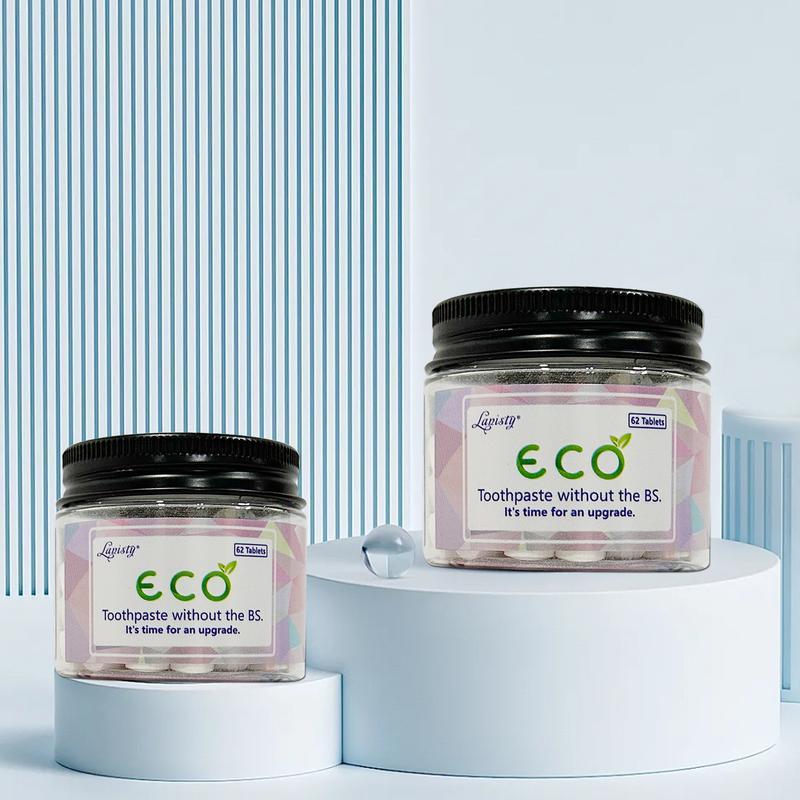 ECO Organic Coconut Toothpaste Tablets with Natural Ingredients for Oral Health Management and Fresh Breath Mint, 2024 natural toothpaste