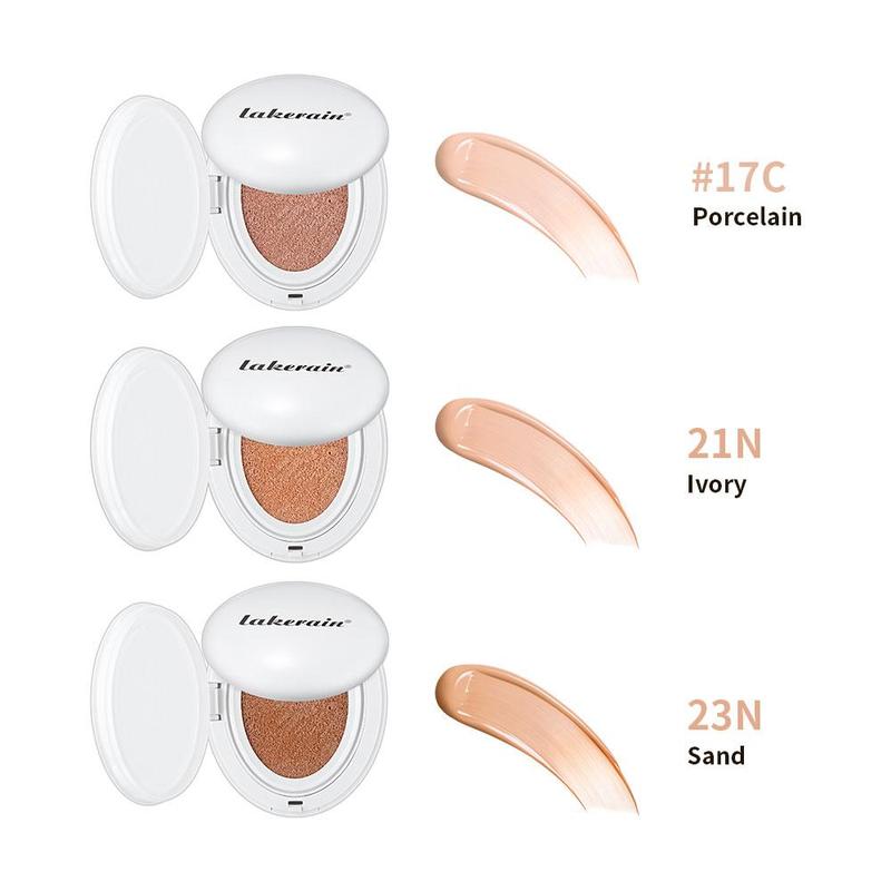 Long-lasting Glow Cream Cushion, 1 Count Natural Coverage Hydrating Waterproof Foundation, Face Makeup for Women & Girls