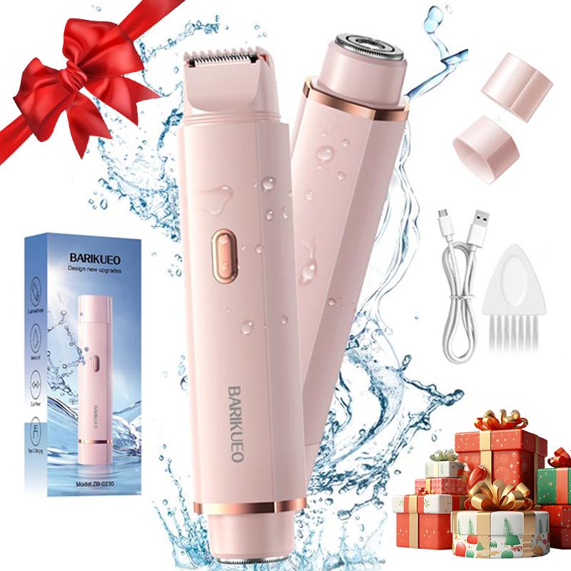 Electric Bikini Trimmer for Women,Halloween Gifts Christmas Gifts, Body & Facial Hair Removal,Portable Waterproof USB Rechargeable Electric Shaver