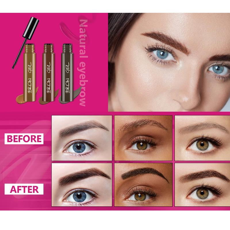 Eyebrow Color Gel Enhancers Tint Dye Semi-permanent Eyebrow Waterproof Cream Beauty Makeup Peel Cosmetic affordable brows