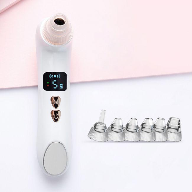 Electric Face Nose Blackhead Remover Pore Cleaner Pimple Acne Vacuum Visual Wifi Cleansing Facial Adjustable Blackhead Removal pore vacuum