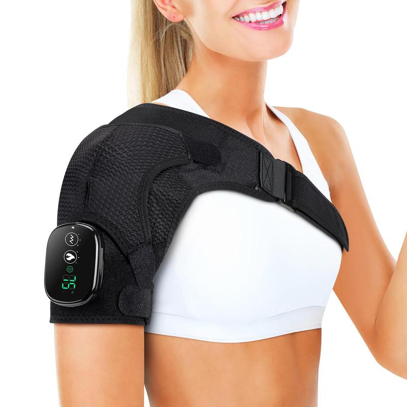 Comfort USB Charging Heating Shoulder Pad, Portable Knee & Elbow Massager, Muscle Relaxation Massage Tool for Shoulder, Shoulder Warmers, Summer Gift, Massage Machine