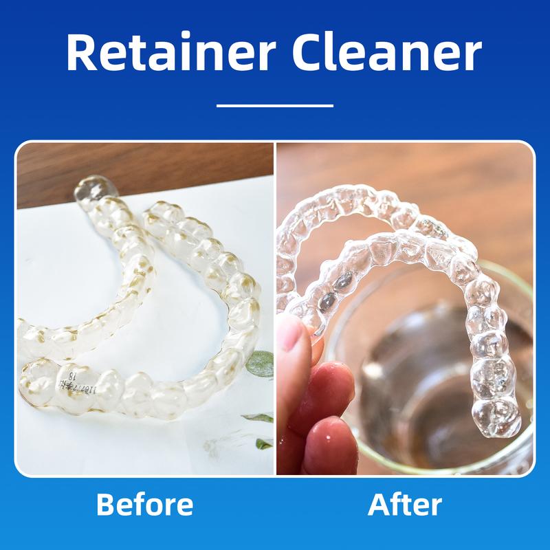 Retainer Cleaner Tablets & Denture Cleaning Tablets for Dental Appliances and Night & Mouth Guard 03