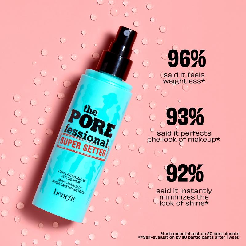 Benefit Cosmetics The POREfessional Super Setter Pore-Minimizing Setting Spray