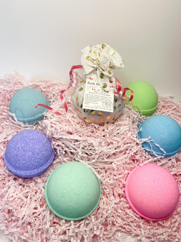 Bath Bliss Bombs for Soaking