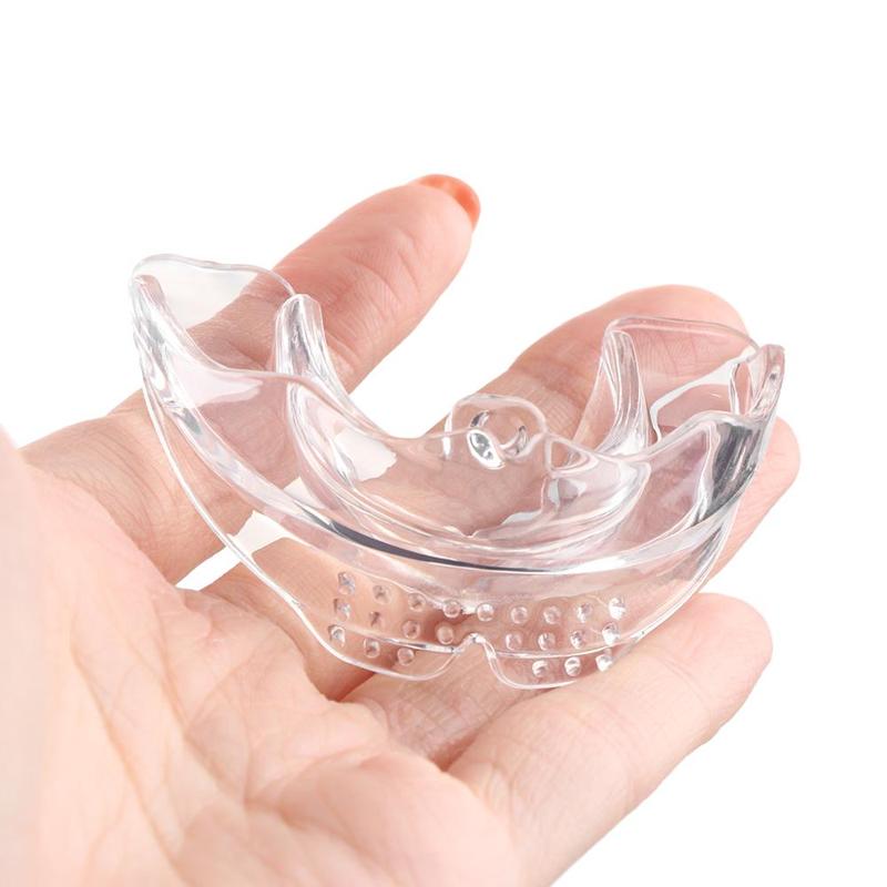 Silicone Mouth Guard, 1 Set 3 Stage Silicone Alignment Trainer Teeth Retainer, Teeth Straightening Tool for Men & Women