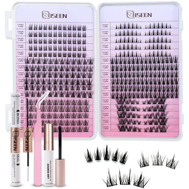 Mixed Length Eyelash Book Lash Extension Kit with Tools, 1 Set 6 Styles Mix Eyelash Extension Kit, Professional Makeup Tool for Women