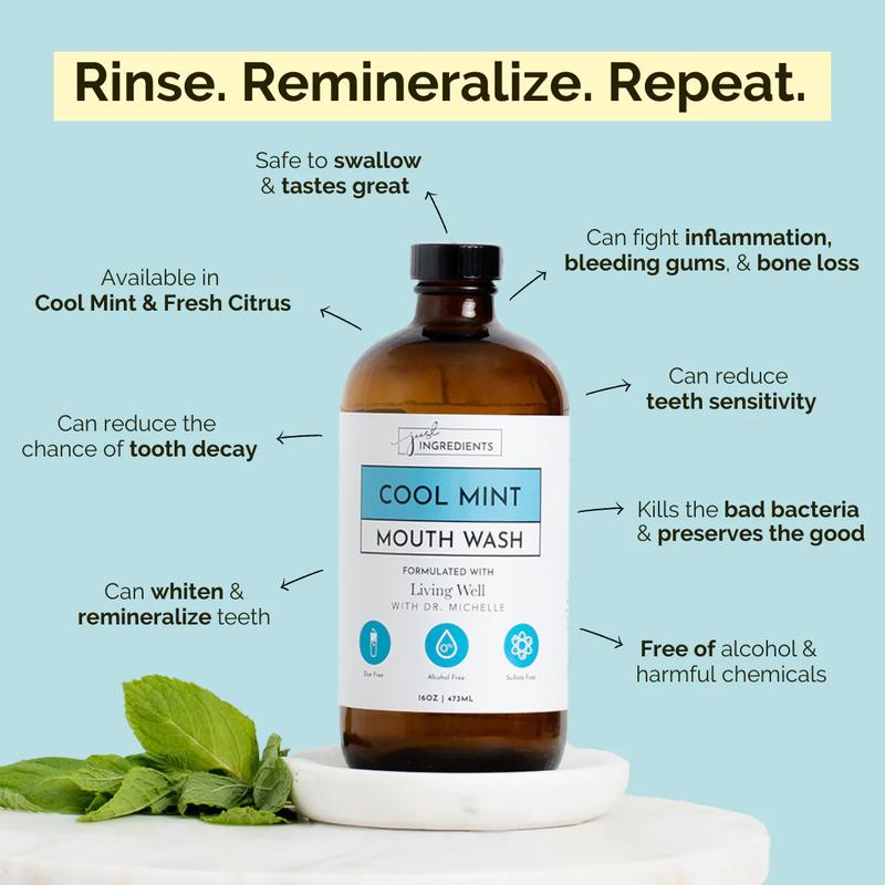 Cool Mint Remineralizing Mouth Wash