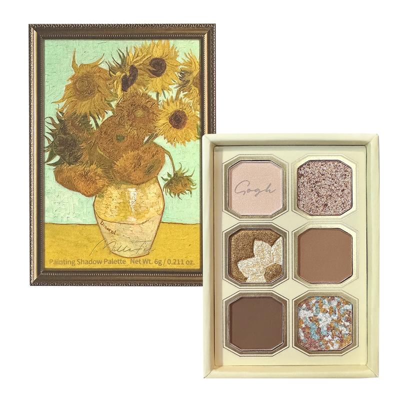 [New] MilleFée Painting Eyeshadow Palette ,MilleFee Cool Light, Cruelty-Free, Smudge-Proof(04 Woman With A Parasol)(05 Monet's garden)(06 Water Lilies)