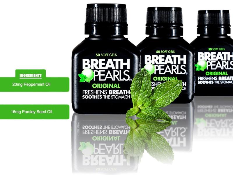 Breath Pearls Original Freshens Breath (50 softgels)