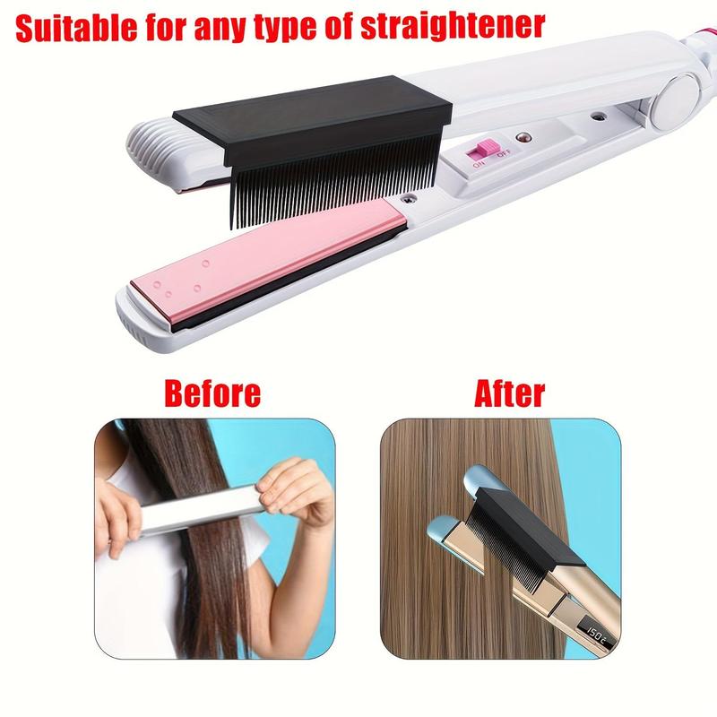 Flat Iron Comb, Hair Straightening Comb, Professional Hair Styling Tool for Women & Men, Compact Hair Styling Tool for Home Use