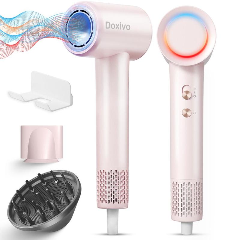 Portable Hair Dryer with Diffuser, 1 Set 110000 Rpm High-speed Hair Dryer Blow Dryer , Professional Hair Dryer for Home Salon Use Portable Dryer, Hair Styling Tools