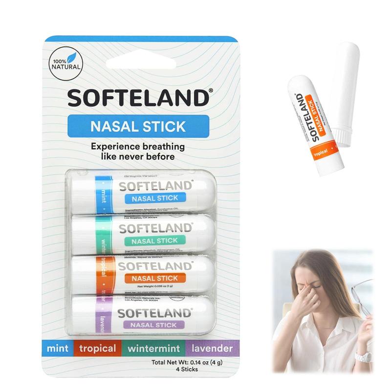 Portable Nasal Stick, Natural Aromatherapy Nasal Inhaler Stick, Nasal Congestion Relief Stick, Nasal Care Product for Travel, Daily Use