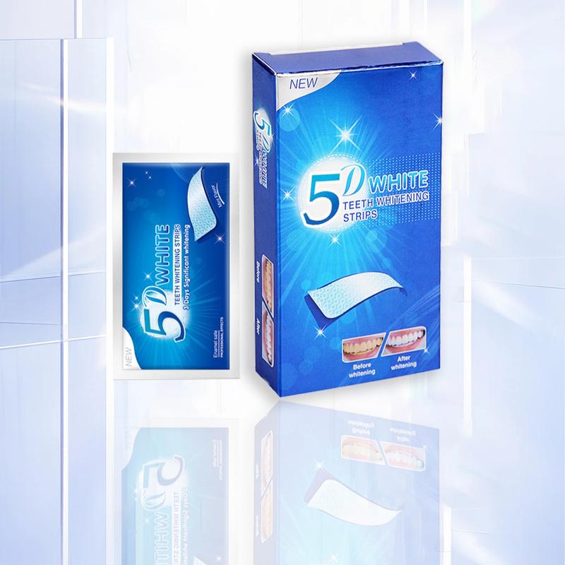 Whitening Strips - 16 Treatments with - Professional & Express Enamel-Safe Strips for vie beaut  wh