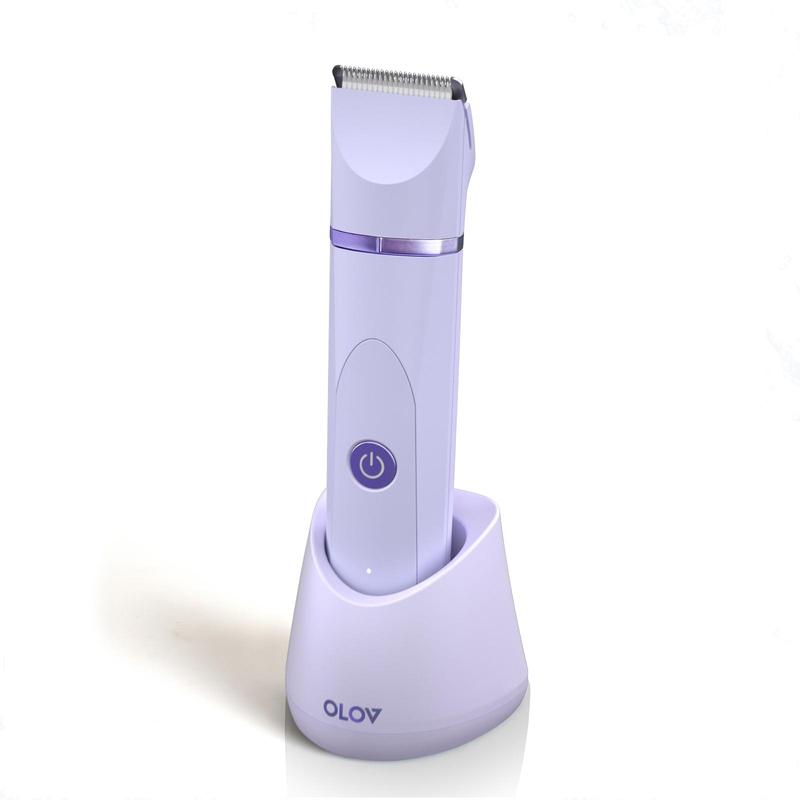 OLOV Wet and Dry Body Shaver Beautician - Bikini Underarm Pubic Hair Trimmer, Replaceable Ceramic Head, Waterproof Hygienic Shaver, Stylish and Portable, Accurate and Safe Comfort