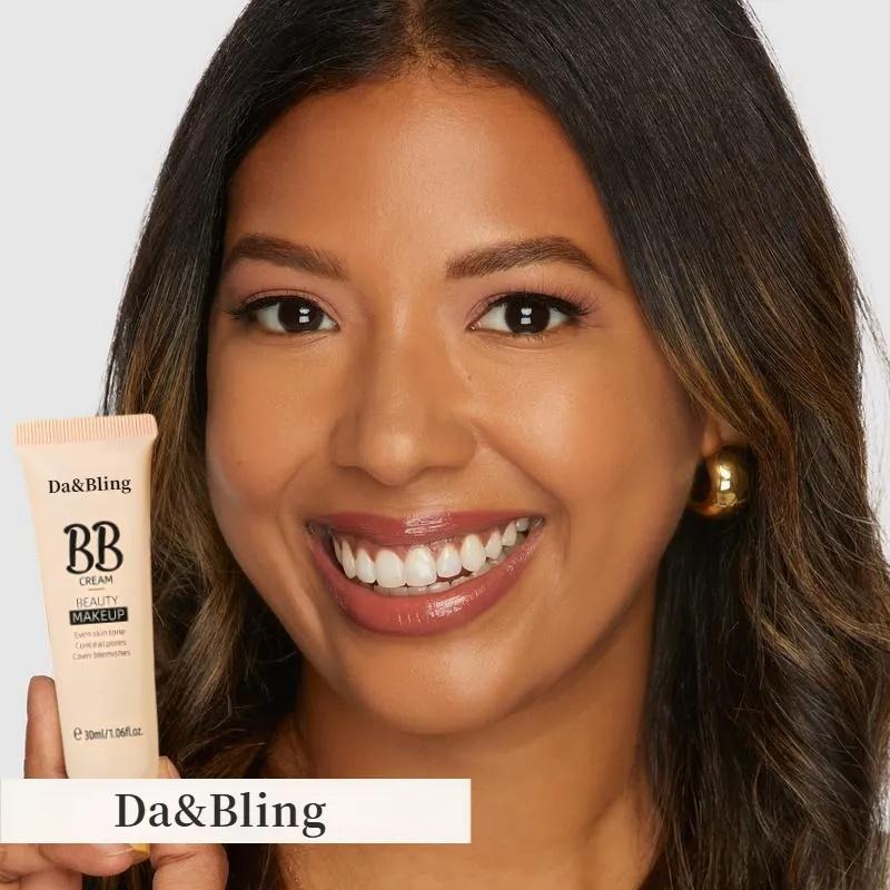 Da&Bling BB blur tinted moisturizer Facial Cream, Healthy Skin Anti-Aging Perfector with Broad Spectrum SPF 30 Sunscreen Makeup Skincare Makeup Skincare